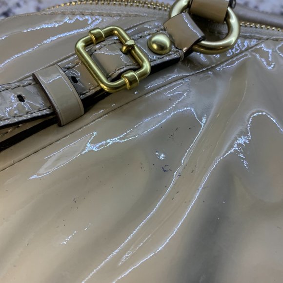 Coach Madison Patent Sophia Satchel  - Camel - Picture 13 of 14